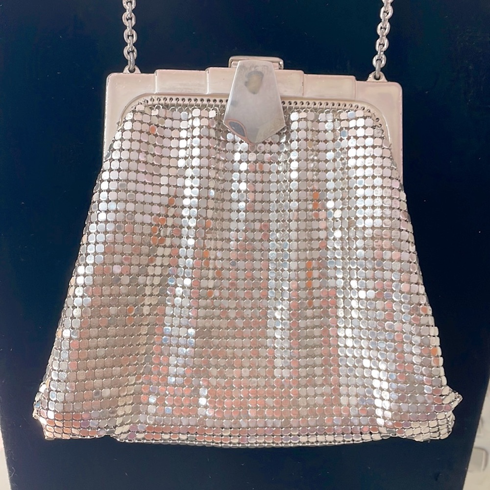 Vintage Whiting & Davis Silver purse